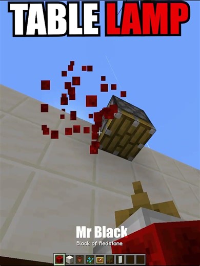 Minecraft Table Lamp💀