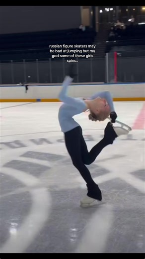 Amazing Spins by Russian Figure Skaters