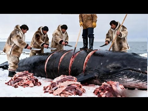 Inuit Whale Hunting: Surviving Extreme Arctic Cold at -83°F