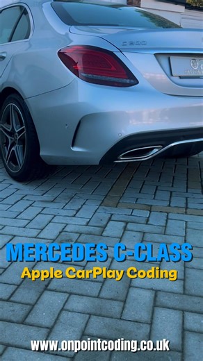 Mercedes C-Class Apple CarPlay Update.