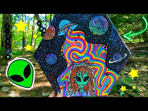 HOW TO DRAW YOURSELF AS AN ALIEN!
