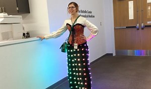 NeoPixel Skirt with Pro Trinket #WearableWednesday