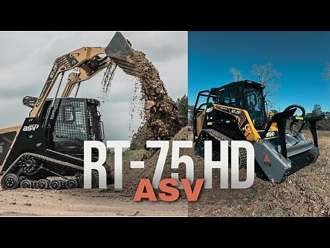 ASV RT-75 HD COMPACT TRACK LOADER
