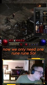 Larzuk 4 open socket polearm craft #diablo2resurrected #necromancer #dadgamer #games #hackandslash