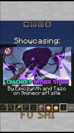 How to Summon the REAL Wither Storm in Minecraft 2026 ⛈️ #minecraft #gorillatag tired today sorry 😔
