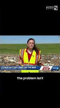 Metro Waste Authority warns of lithium-ion battery fires at landfills