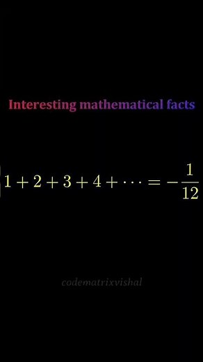 Interesting Math Facts That Will Change the Way You See Mathematics #maths #mathfun #mathfacts #fyp