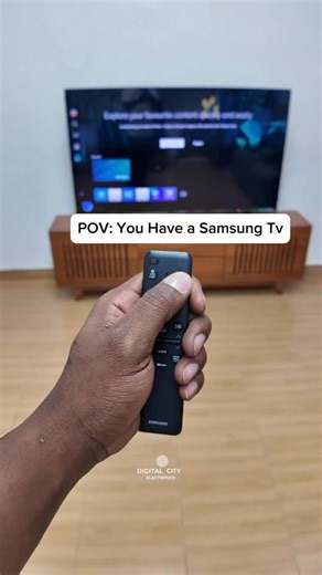 Digital City Electronics Kenya 🇰🇪 on Instagram: "How To Use Voice Control On A Samsung Tv: Simply Press and Hold The Mic Button on the Remote,, and issue a command. Bixby Will Give You Instant Results #SamsungTv #bixby #electronics #digitalcityelectronics #samsung"