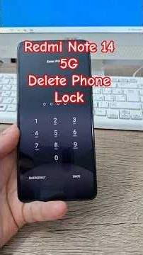 How to Hard Reset & Unlock Redmi Note 14 | Factory Reset Without Password