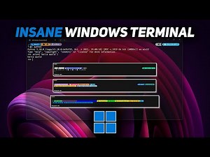 Customize Your Windows Terminal with Themes, Fonts & Oh My Posh (2025 Guide)