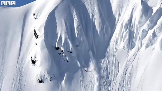 Wow! This is jaw-dropping. Watch more on Ski Sunday this Sunday on BBC Two at 1815 GMT | BBC Sport