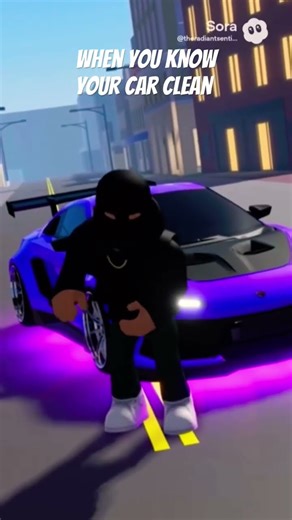 When you know your car clean#blockbandit #roblox #trending