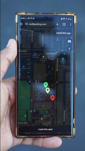 I Made an App to Solve Cal State Long Beach's Parking Problem #csulb #calstatelongbeach #techtok