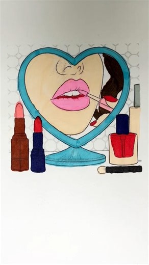 #lip #coloring #trend #trendingshorts #girl