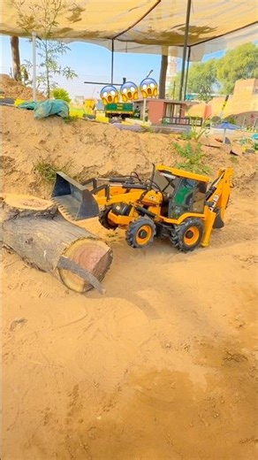 JCB vs Tree wood 🔥fight 😱😱