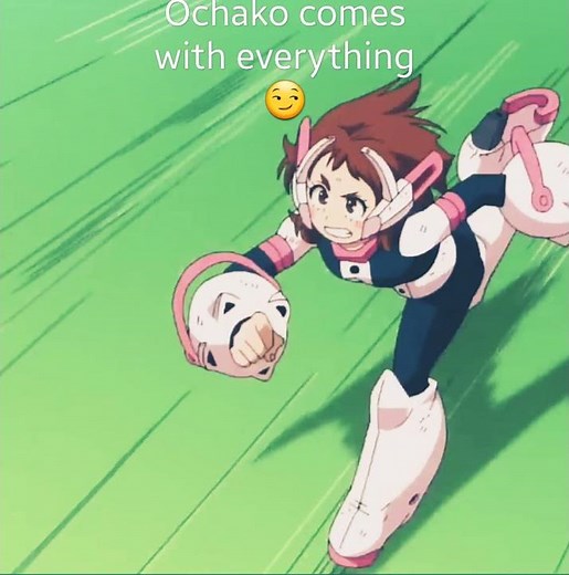 My hero Academia fan service is great!