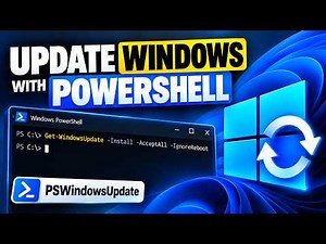 How to Install Windows Updates Using PowerShell (PSWindowsUpdate) | Acme Collins School