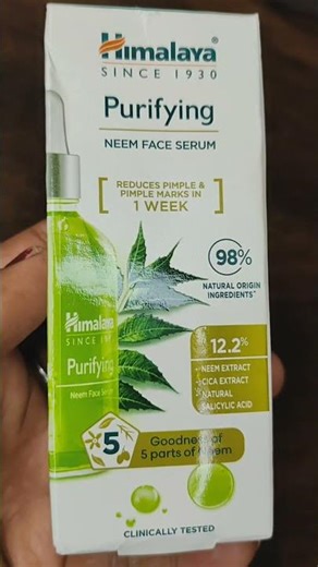 Himalaya Serum For Acne | #himalaya #neem #serum #skincare
