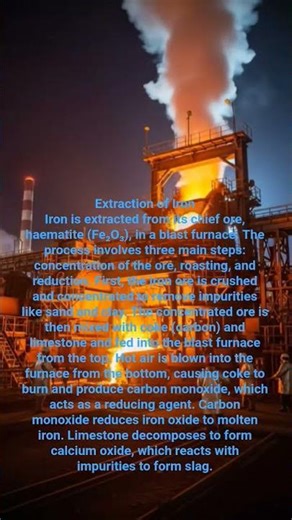 do you know Extraction process of iron? no problem you know more on this short video