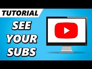 How to See Who Subscribes to you on YouTube! (Full Guide 2025)