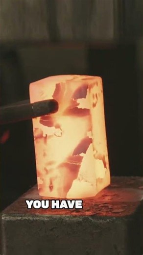 Squaring the War Hammer Billet Before Punching the Eye