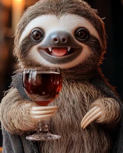 Dracula Sloth Halloween Video Credit - @nebelschaf_art Visit Us On The Web https://slothoftheday.com https://slothofthedaystore.com https://HardcoreCoffeeDrinker.com · · · · #HalloweenSloth #DraculaVibes #CreativeCostume #SlothOfTheDay #SpookyAnimal #ArtisticHalloween #UniqueCharacters #HalloweenArt #CoffeeAndCostumes #LinkedInCreatives | Sloth of The Day