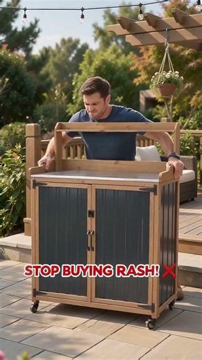 Stop Using Flimsy Tables—This Mobile Potting Bench Does It All 🌿