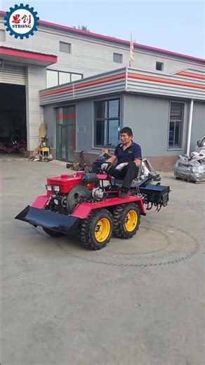 Small Tractor Cultivator Is Suitable for Greenhouses #rotarytiller #tractor #minitractor #cultivator