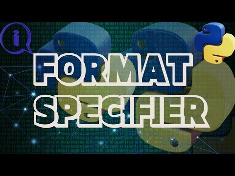 🐍 Python Complete Course for Beginners | Lecture : 10 Format Specifiers in Python