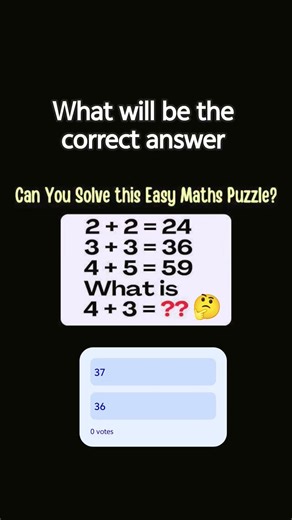 Can You Solve This Easy Maths Puzzle? 🤔#anime
