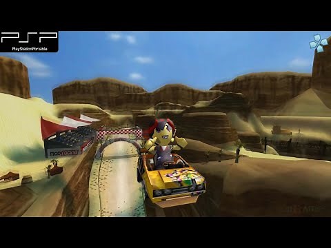 ModNation Racers - PSP Gameplay (PPSSPP)