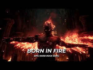 Born in Fire 🔥 | Dark Epic Rock Anthem of Rebirth (Official Video)