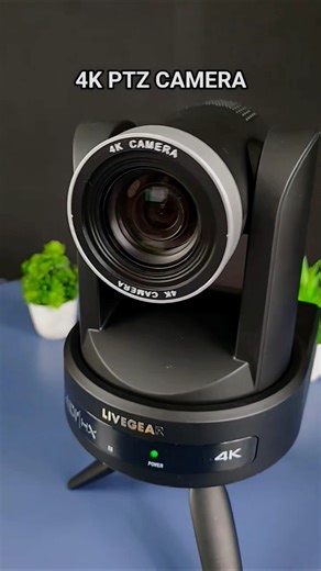 Budget 4K PTZ Camera For Live Streaming #shorts #livegear #tech #shortvideo #ptzcamera