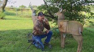 Watch Field Logic GlenDel Buck 3D Archery Target with Replaceable Insert Core on Amazon Live