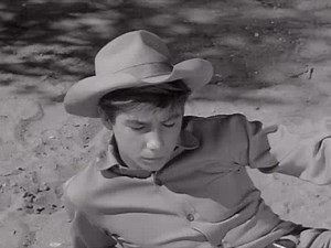 Rifleman Goof Moments! When Lucas scolds Mark for not staying with the horses, Mark says, "I just came over here 'cause it was shady." However, Mark was never in the shade and was sitting in the sun the whole time. | The Rifleman - the Original Series
