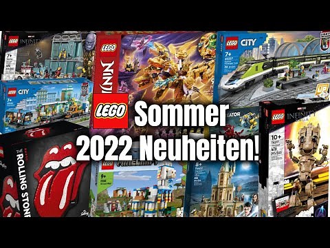 Fast 100 neue Sets: Alle LEGO Sommer 2022 Set Bilder! | Züge, Ninjago, Marvel, Creator, 18+,...
