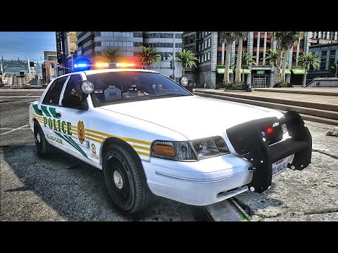 Playing GTA 5 As A POLICE OFFICER City Patrol| Miami-Dade| GTA 5 Lspdfr Mod| 4K