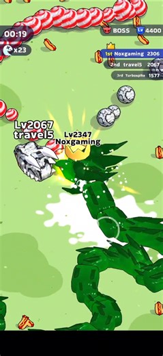 Snake Dominates the Close Battle 🐍🔥 #shorts #nox #viral