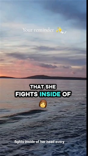 If you only knew the war that's going on inside her head. Check on you "strong" friends