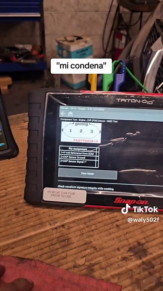 Escáner Automotriz Snap-on Tritón D10: Diagnóstico Fácil