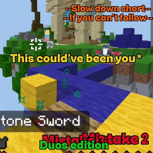 --How to *properly* play bedwars duos-- Strategies and tutorials #shorts #Minecraft #bedwars