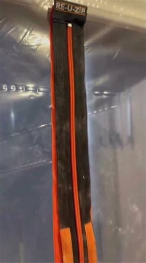 Fail-Safe™ Reusable Dust Barrier Zippers.