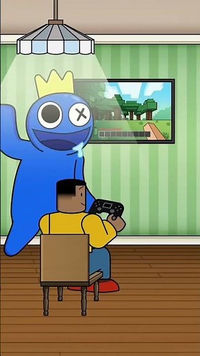 😨 BLUE Hulks Out! 💙 (Cartoon Animation)