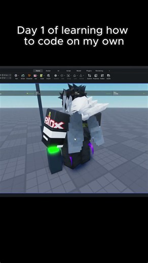 Day 1 of learning how to code! #lua #viral #roblox #codingjourney #thopk