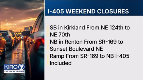 VIDEO: Get ready for multiple highway closures this weekend