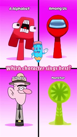 Sprunki Oc Alphabet Meets Among Us and City Boy