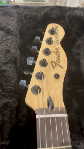 Fender Jim Root Signature Telecaster Electric Guitar, Shoreline Gold | #Unclasped