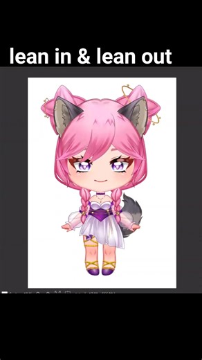 vtuber lean in and out #vtubermodel #rig #rigging #live2d #vtuber | Vtuber
