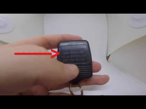 How to locate the FCC ID & other part numbers on your keyless remote control!