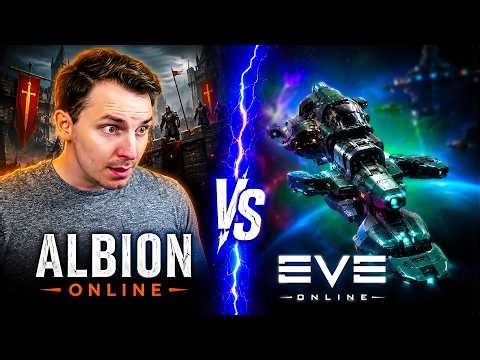 Which Is BETTER?!? 🧙‍♂️ ALBION Online vs 🪐 EVE Online 🏜️ Same Sandbox, Completely Different War